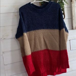 * Sweater- great with leggings!